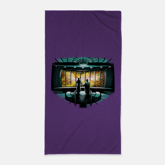 Temporal Mayhem-None-Beach-Towel-zascanauta