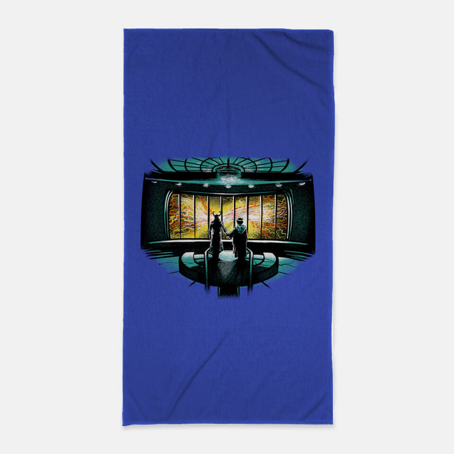 Temporal Mayhem-None-Beach-Towel-zascanauta