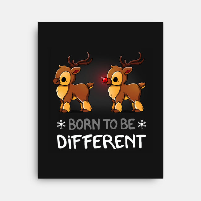 Born To Be Different-None-Stretched-Canvas-Vallina84