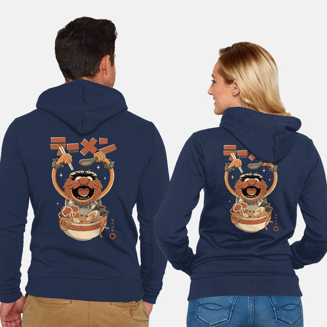 Ramen Mayhem-Unisex-Zip-Up-Sweatshirt-retrodivision