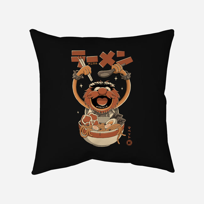 Ramen Mayhem-None-Removable Cover-Throw Pillow-retrodivision