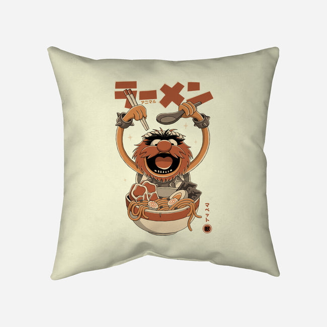 Ramen Mayhem-None-Removable Cover-Throw Pillow-retrodivision