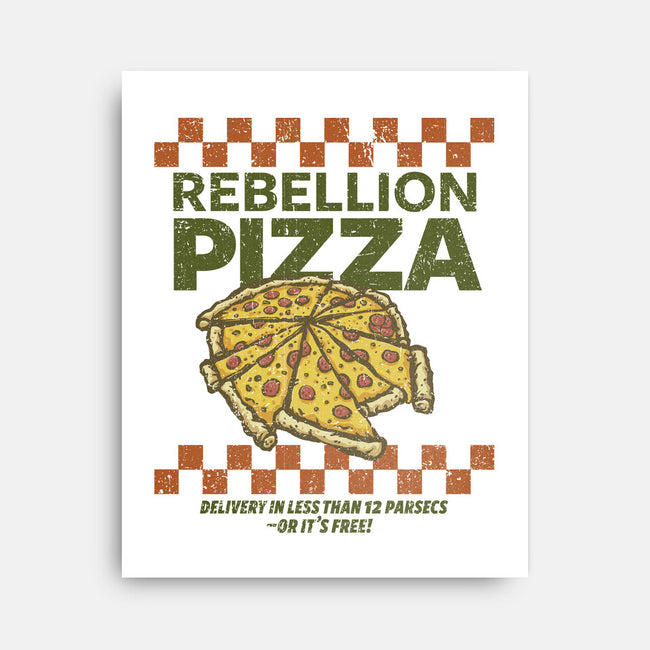 Rebellion Pizza-None-Stretched-Canvas-kg07