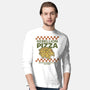 Rebellion Pizza-Mens-Long Sleeved-Tee-kg07