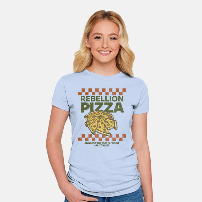 Rebellion Pizza-Womens-Fitted-Tee-kg07