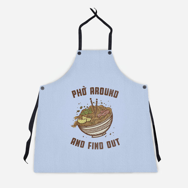 Pho Around And Find Out-Unisex-Kitchen-Apron-kg07