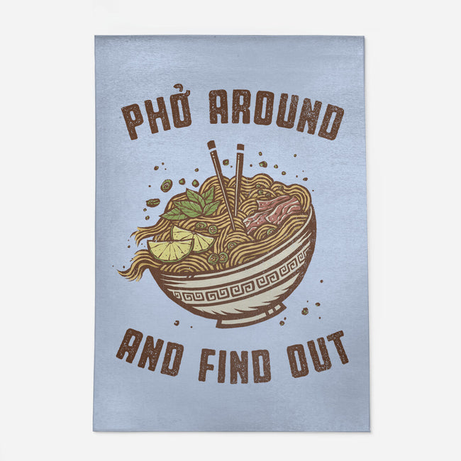 Pho Around And Find Out-None-Outdoor-Rug-kg07