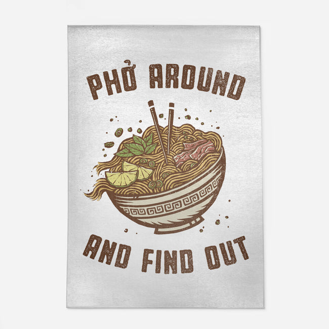 Pho Around And Find Out-None-Outdoor-Rug-kg07