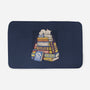 Cat Books Feline Library-None-Memory Foam-Bath Mat-tobefonseca