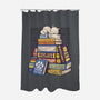 Cat Books Feline Library-None-Polyester-Shower Curtain-tobefonseca