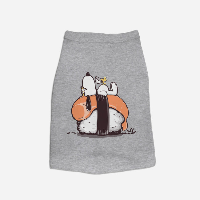 Sushi Friends-Dog-Basic-Pet Tank-retrodivision