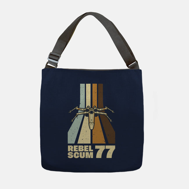 Retro Vintage Scum-None-Adjustable Tote-Bag-retrodivision