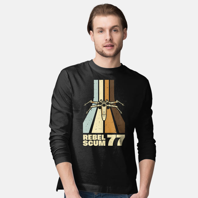 Retro Vintage Scum-Mens-Long Sleeved-Tee-retrodivision