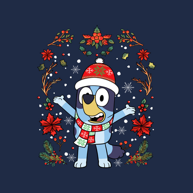 Christmas Heeler-Unisex-Basic-Tee-JamesQJO