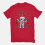 Christmas Heeler-Unisex-Basic-Tee-JamesQJO