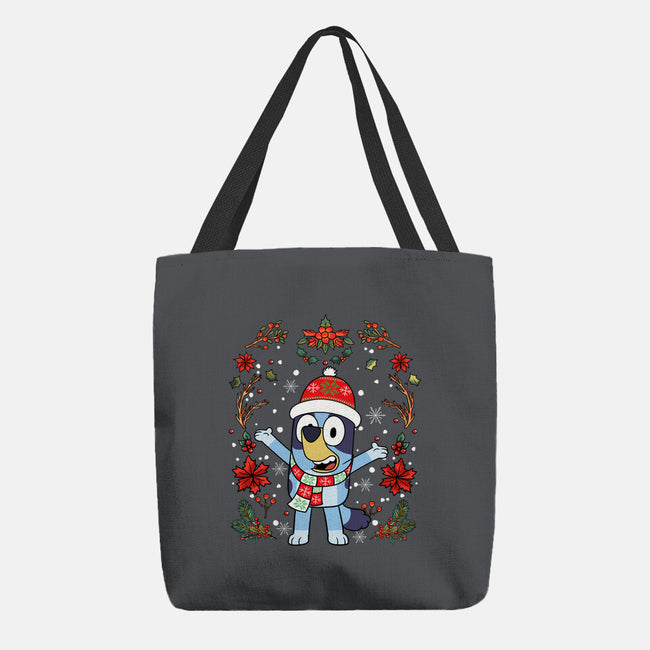 Christmas Heeler-None-Basic Tote-Bag-JamesQJO