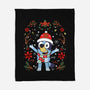 Christmas Heeler-None-Fleece-Blanket-JamesQJO