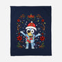 Christmas Heeler-None-Fleece-Blanket-JamesQJO