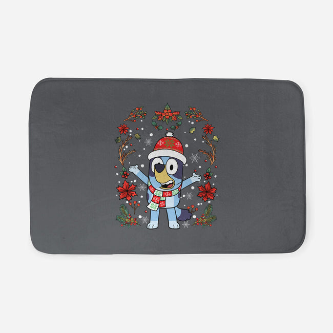 Christmas Heeler-None-Memory Foam-Bath Mat-JamesQJO