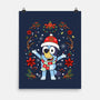 Christmas Heeler-None-Matte-Poster-JamesQJO