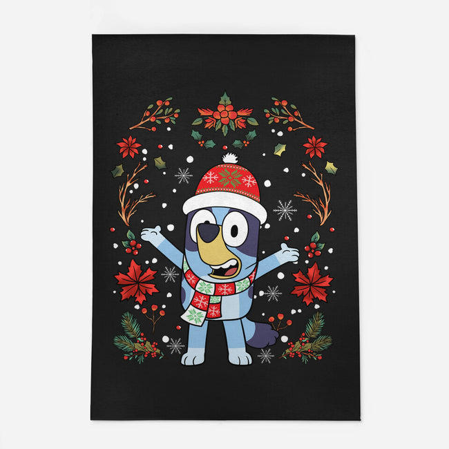 Christmas Heeler-None-Indoor-Rug-JamesQJO