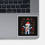 Christmas Heeler-None-Glossy-Sticker-JamesQJO