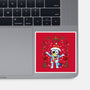 Christmas Heeler-None-Glossy-Sticker-JamesQJO