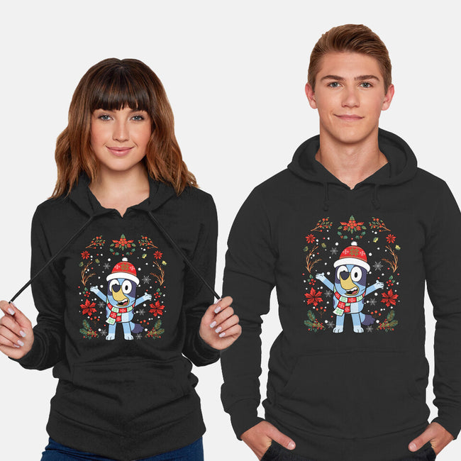 Christmas Heeler-Unisex-Pullover-Sweatshirt-JamesQJO