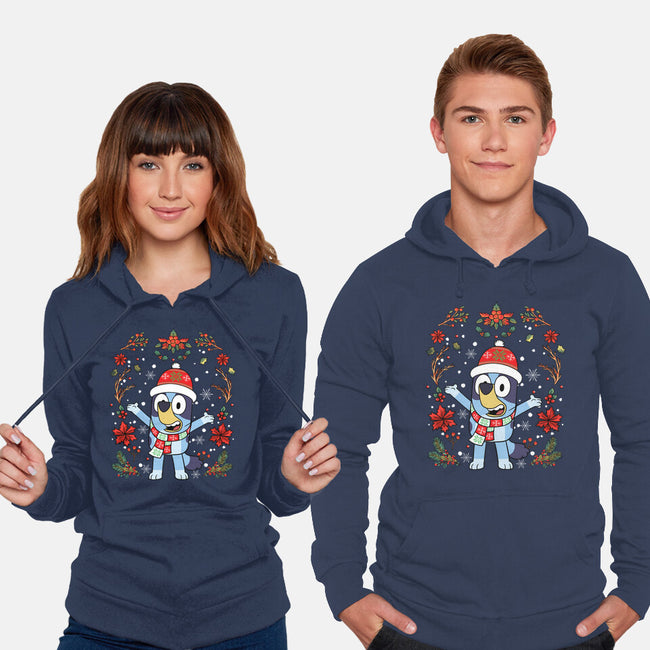 Christmas Heeler-Unisex-Pullover-Sweatshirt-JamesQJO