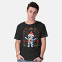 Christmas Heeler-Mens-Basic-Tee-JamesQJO