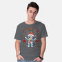 Christmas Heeler-Mens-Basic-Tee-JamesQJO