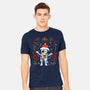 Christmas Heeler-Mens-Heavyweight-Tee-JamesQJO