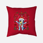 Christmas Heeler-None-Removable Cover-Throw Pillow-JamesQJO