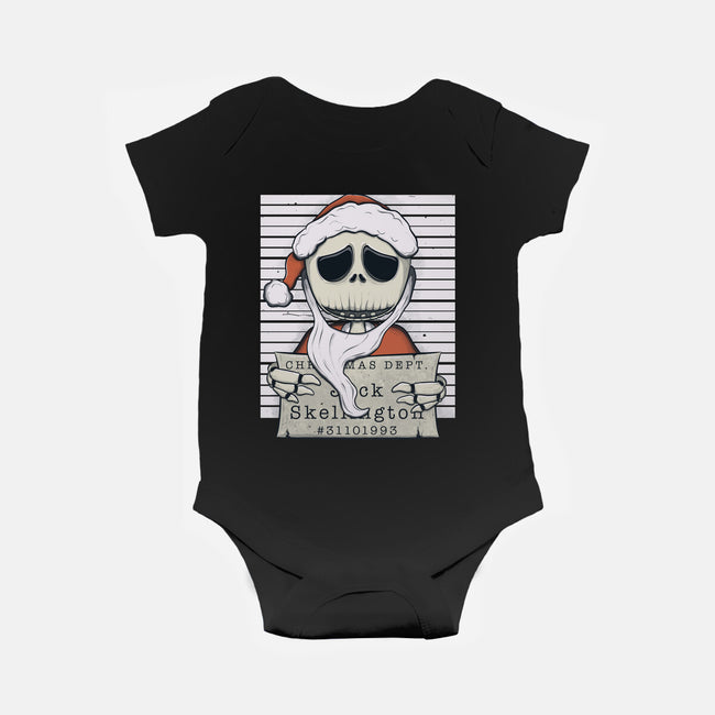 Christmas Dept-Baby-Basic-Onesie-Claudia