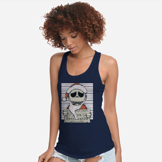 Christmas Dept-Womens-Racerback-Tank-Claudia