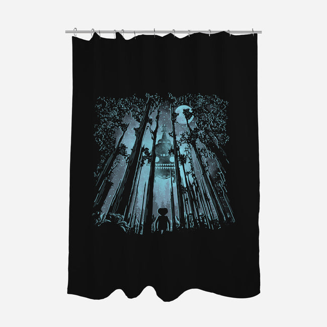 I'll Be Right Here-None-Polyester-Shower Curtain-dalethesk8er