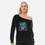 I'll Be Right Here-Womens-Off Shoulder-Sweatshirt-dalethesk8er