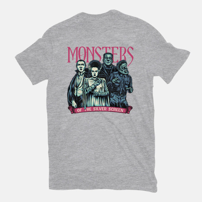 Monsters Of The Silver Screen-Mens-Premium-Tee-momma_gorilla