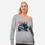 Monsters Of The Silver Screen-Womens-Off Shoulder-Sweatshirt-momma_gorilla