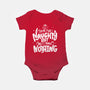 On The Naughty List And I Regret Nothing-Baby-Basic-Onesie-tobefonseca