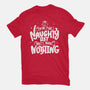 On The Naughty List And I Regret Nothing-Mens-Premium-Tee-tobefonseca