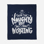 On The Naughty List And I Regret Nothing-None-Fleece-Blanket-tobefonseca