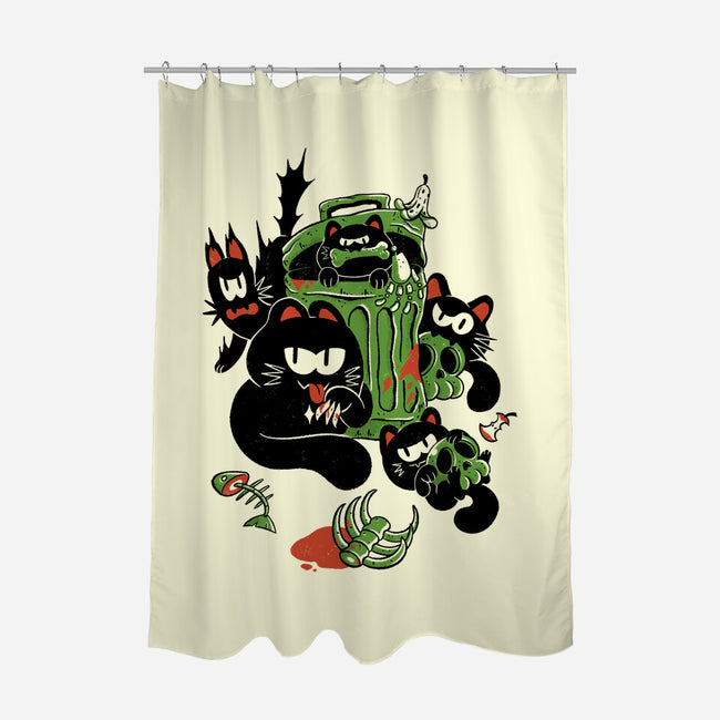 Purr-petrators-None-Polyester-Shower Curtain-Henrique Torres