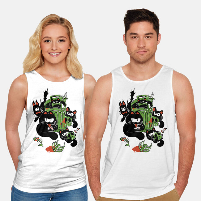 Purr-petrators-Unisex-Basic-Tank-Henrique Torres