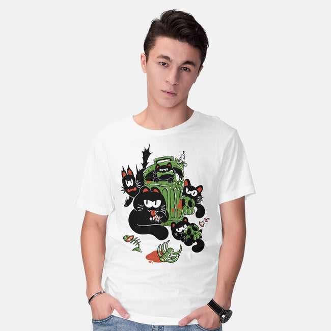 Purr-petrators-Mens-Basic-Tee-Henrique Torres