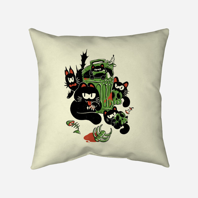 Purr-petrators-None-Non-Removable Cover w Insert-Throw Pillow-Henrique Torres