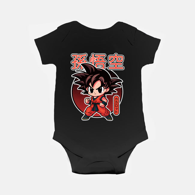 Lil Saiyan-Baby-Basic-Onesie-fanfreak1