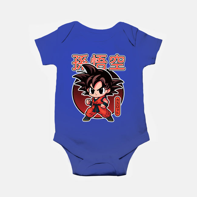 Lil Saiyan-Baby-Basic-Onesie-fanfreak1