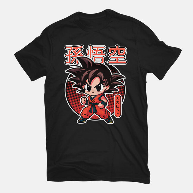 Lil Saiyan-Womens-Basic-Tee-fanfreak1