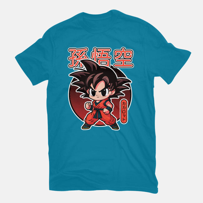 Lil Saiyan-Womens-Fitted-Tee-fanfreak1